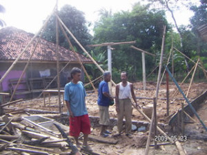 090523 Building new Madrasah School at Cibening